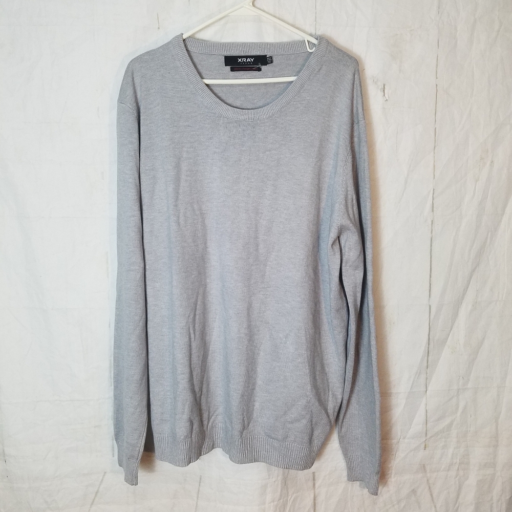 Xray Light Gray Crew Neck Sweater